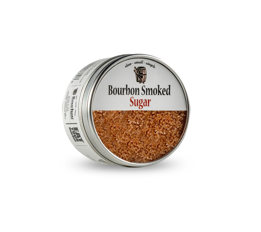 Bourbon Smoked Sugar von Bourbon Barrel Foods kaufen | Markante Bourbon-Note | Perfekt geeignet für Grillgewürze, Saucen, Desserts und Cocktails