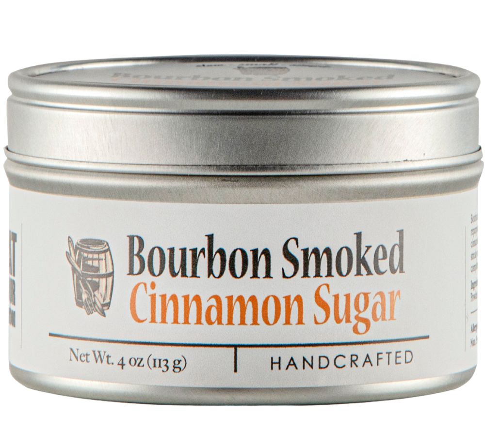 Bourbon Smoked Cinnamon Sugar von Bourbon Barrel Foods – geräucherter Zucker mit Zimt. Jetzt bei Ryan’s Specialties B2B online kaufen & Gourmetgenuss erleben!