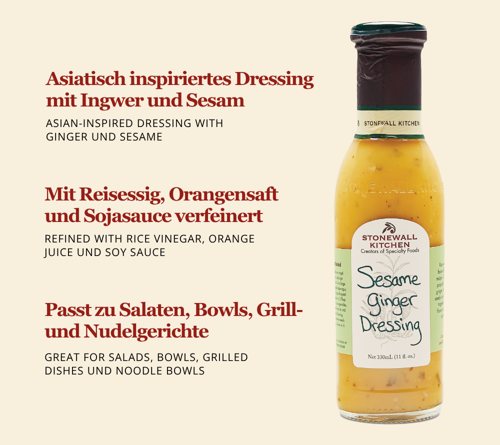 Sesame Ginger Dressing