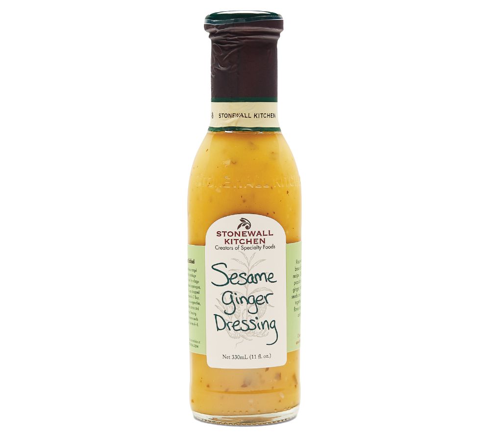 Sesame Ginger Dressing von Stonewall Kitchen bestellen | Mit Ingwer, Sesam & Orangensaft | Passt zu Salaten, Bowls, Tofu & Grillgerichten | EU-weiter Versand
