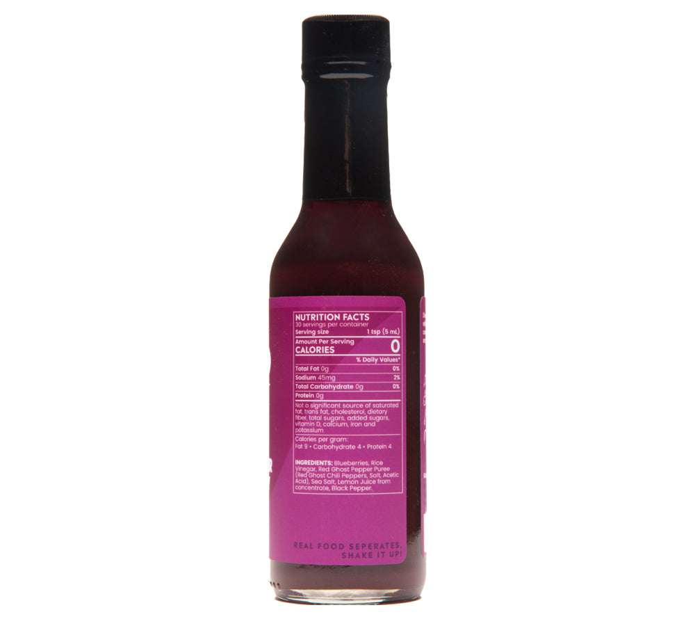 Ghost Pepper & Blueberry Hot Sauce von Bravado Spice Co kaufen | süß, feurig, einzigartig | Ideal als Wing-Soße, Käse-Dip, Pancake-Topping