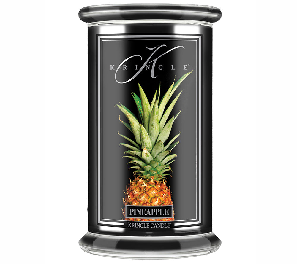 Reserve Jar-Pineapple von Kringle Candle kaufen | Duft: Ananas, Vanille, Zitrus, Agavennektar, Kokosnuss | Brenndauer: 100 | EU-weiter Versand
