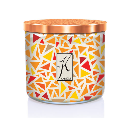 14.5oz Soy Jar Autumn Spice von Kringle Candle kaufen | Duft: Zimt, Gebäck, Vanille, Zitrus | Brenndauer: 45 Stunden