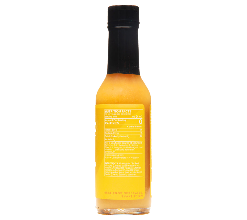 Pineapple & Habanero Hot Sauce von Bravado Spice Co kaufen | fruchtig, mild-scharf | Ideal als Grillsoße, Fischmarinade, Garnelen-Dip