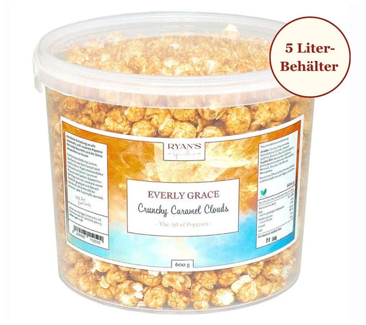 Everly Grace Popcorn Crunchy Caramel Clouds kaufen | Süß, reichhaltig, knusprig | Ideal als Snack, zum Teilen, für unterwegs