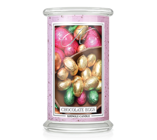 Kringle Candle Chocolate Eggs Large kaufen | Limited Edition | verführerischen Duft zarter Schokolade mit einem Hauch Vanille