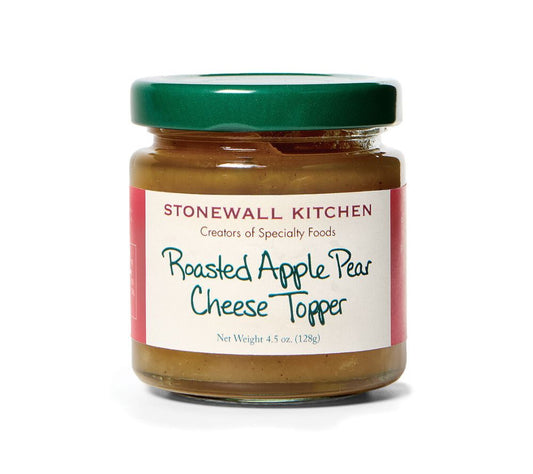 Roasted Apple Pear Cheese Topper von Stonewall Kitchen kaufen | Würziger Aufstrich mit Apfel, Birne & Piment | Ideal zu Käse, Crostini & Sandwiches | Jetzt bestellen!