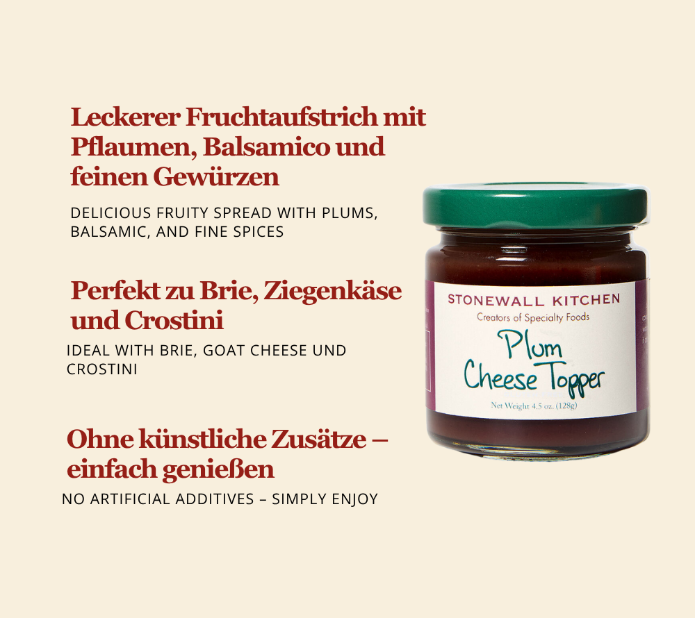 Plum Cheese Topper
