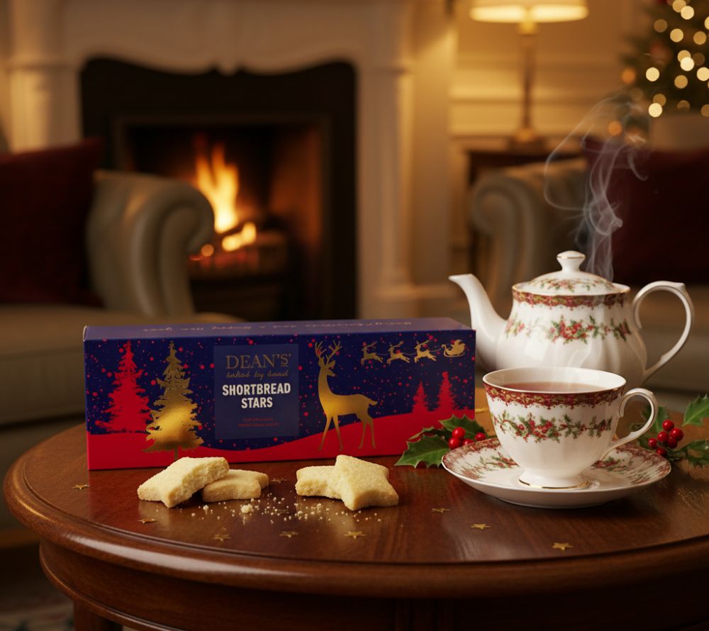 Dean’s | Shortbread Stars | Buttrig, zart & festlich | Traditionell schottisch | Perfekt zu Weihnachten | Jetzt genießen!