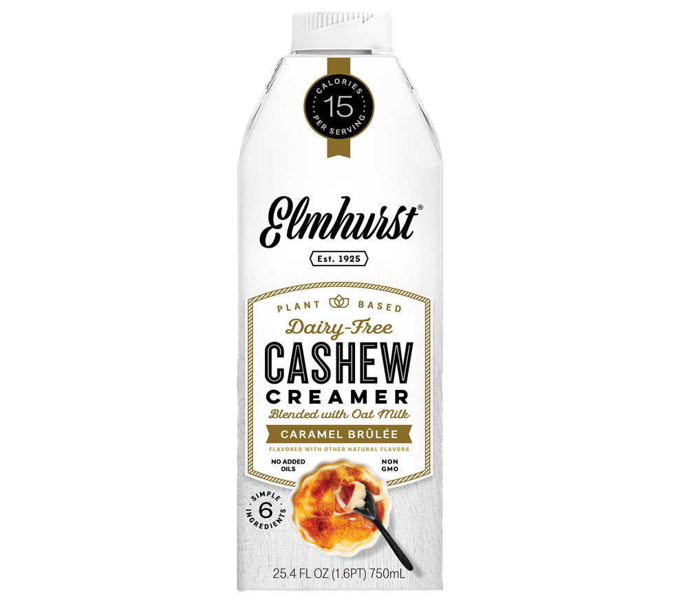 Pflanzlicher Cashew Creamer mit feiner Süße | nur 6 Zutaten, ohne Zusätze | Ideal für Kaffee, Bowls & vegane Sortimente | Europaweiter Versand | Jetzt bestellen!