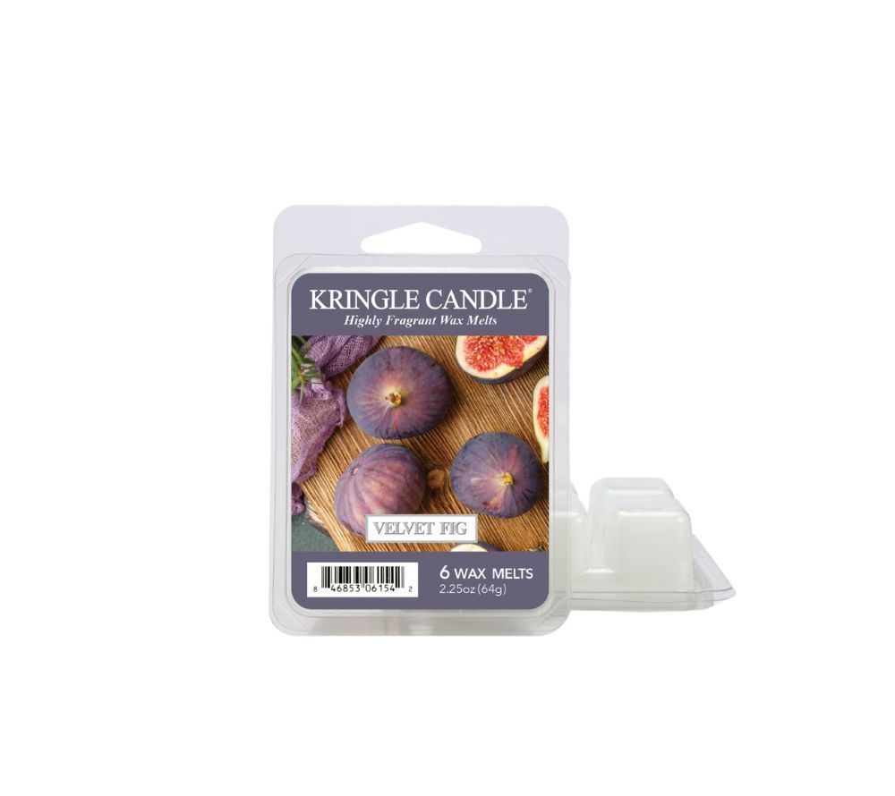 Kringle Wax Melts 6 pcs Velvet Fig bestellen | Duft: Feige Cognac, Amber, Tonka | Mehrmals schmelzbar | Jetzt bestellen!