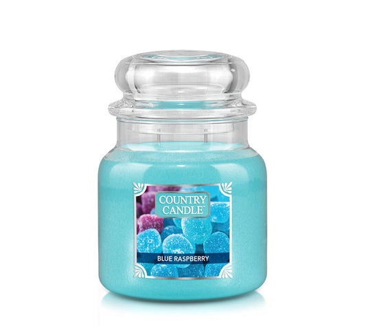 Country Jar Medium Blue Raspberry von Country Candle kaufen | Duft: fruchtig, süß, zitrus, beerig | Brenndauer: 65-90 Stunden