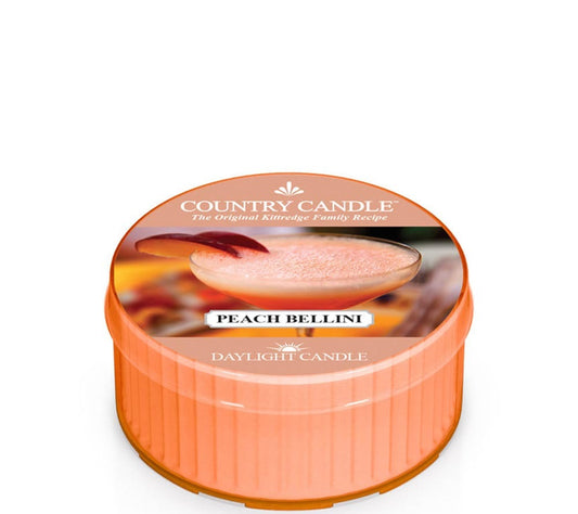 Country Daylight Peach Bellini von Country Candle kaufen | Duft: fruchtig, spritzig, lieblich, sanft, sommerlich | Brenndauer: 12 Stunden