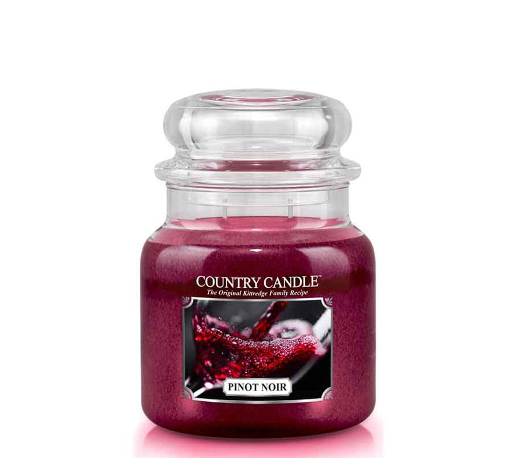 Country Jar Medium Pinot Noir von Country Candle kaufen | Duft: beerig, warm, süßlich, holzig, einladend | Brenndauer: 65-90 Stunden