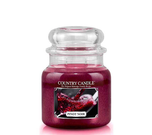 Country Jar Medium Pinot Noir von Country Candle kaufen | Duft: beerig, warm, süßlich, holzig, einladend | Brenndauer: 65-90 Stunden