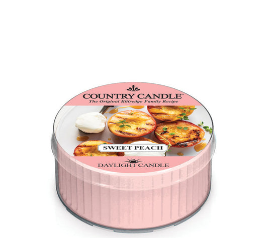 Country Daylight Sweet Peach von Country Candle kaufen | Duft: Frisch, Fruchtig, Süß, Vanille, Pfirsich | Brenndauer: 12 Stunden