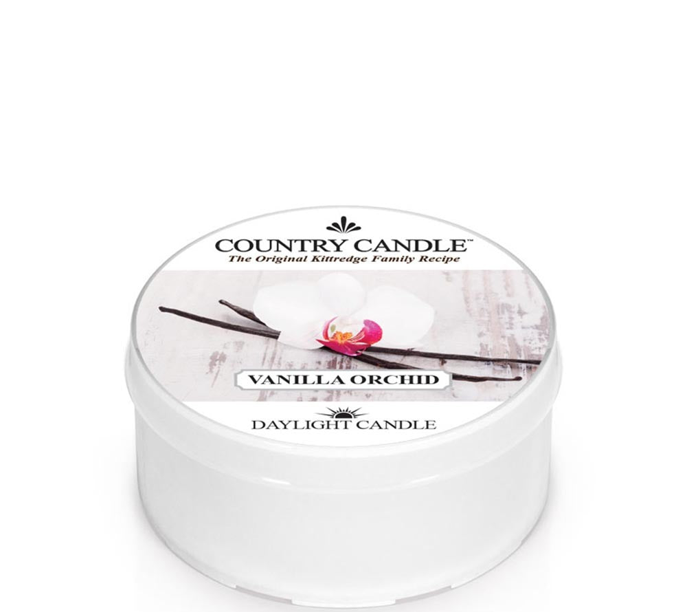 Country Daylight Vanilla Orchid von Country Candle kaufen | Duft: Süß, blumig, exotisch, warm, ausgewogen | Brenndauer: 12 Stunden