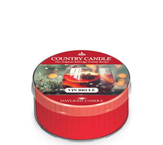 Country Daylight Vin Brule von Country Candle kaufen | Duft: Frisch, Fruchtig, Süß, Zitrus, Pfirsich | Brenndauer: 12 Stunden