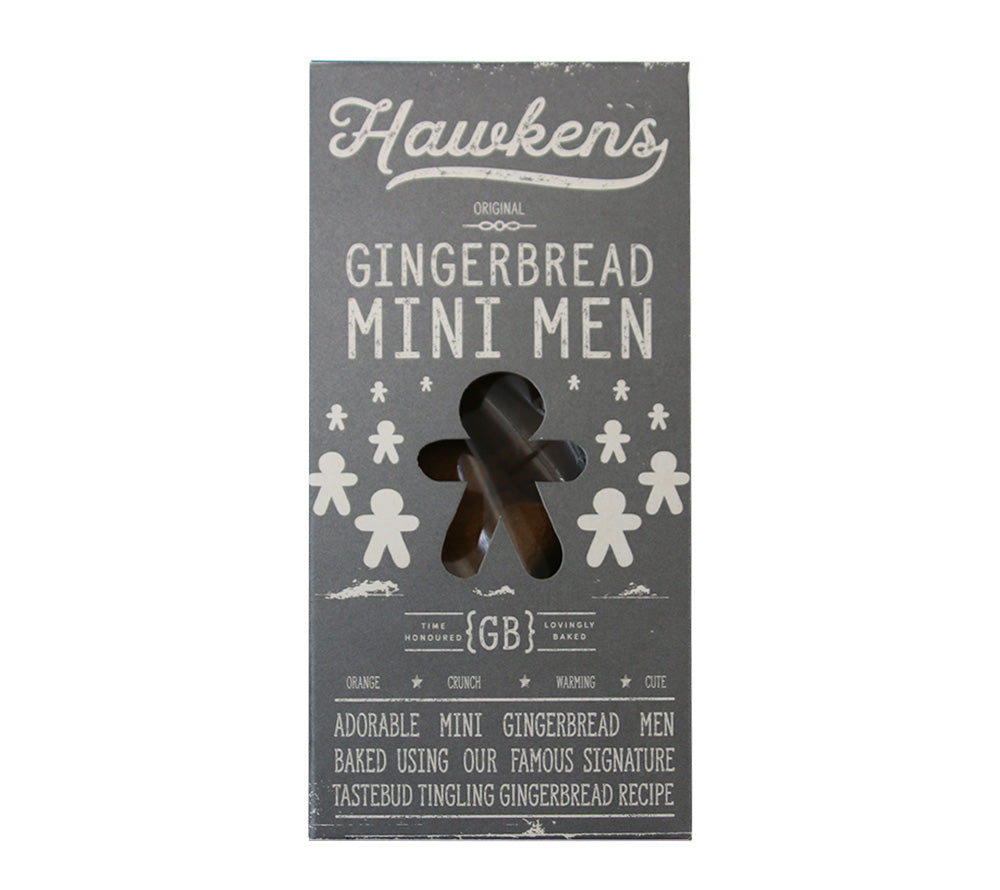 Hawkens Gingerbread Mini Men von Hawkens Gingerbread kaufen | Ingwerkekse, würzig, süß, | Ideal zum Teilen