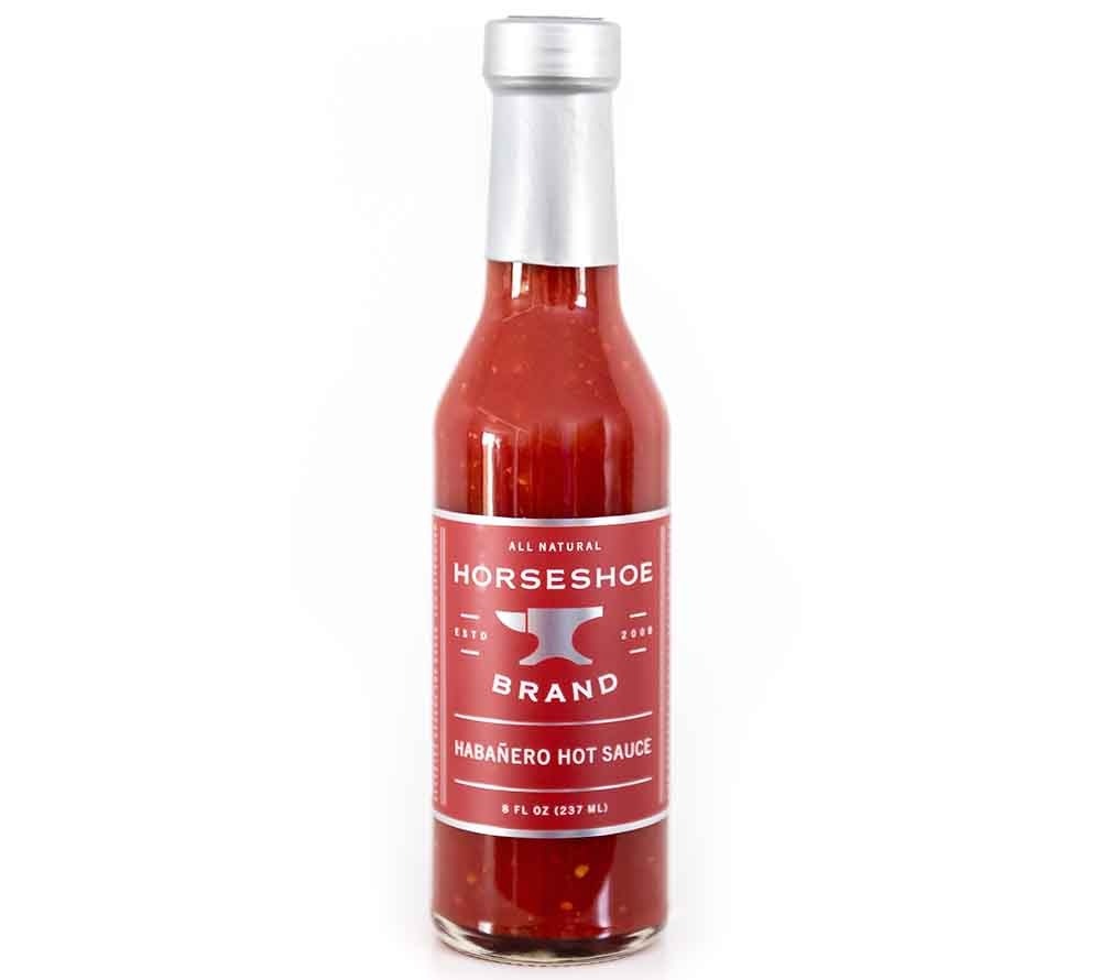 Habanero Hot Sauce von Horseshoe Brand kaufen | Intensiv fruchtig-scharfer Geschmack | Perfekt zum Würzen von Gerichten, Marinaden oder als Dip