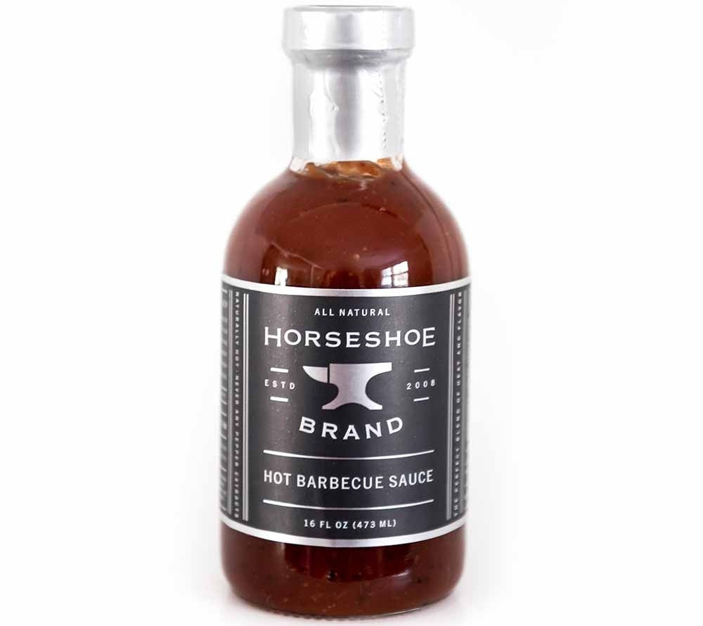 Barbecue Sauce Hot von Horseshoe Brand kaufen | Scharf, rauchig, intensiv | Ideal zum Marinieren, Dippen und Grillen