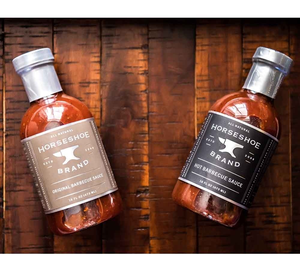 Barbecue Sauce Hot von Horseshoe Brand kaufen | Scharf, rauchig, intensiv | Ideal zum Marinieren, Dippen und Grillen