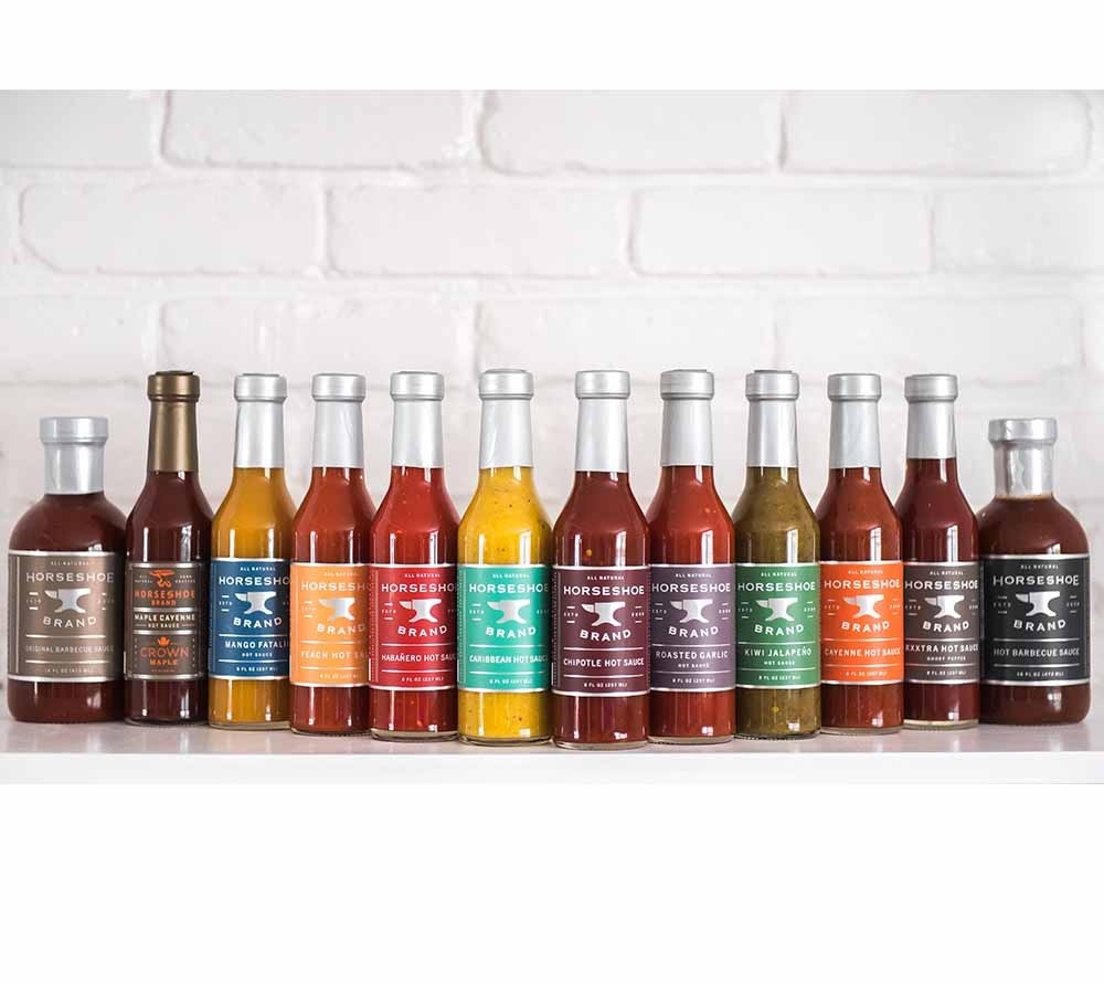 XXXtra Hot Sauce von Horseshoe Brand kaufen | Extrem scharf mit Habaneros und Bhut Jolokia | Perfekt zum Würzen von Gerichten oder Marinaden