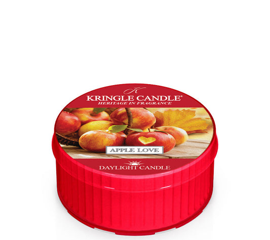 Kringle Daylight Apple Love von Kringle Candle kaufen | Duft: Fruchitg, Süß, Apfel, Holunder, Zitrone | Brenndauer: 12 Stunden