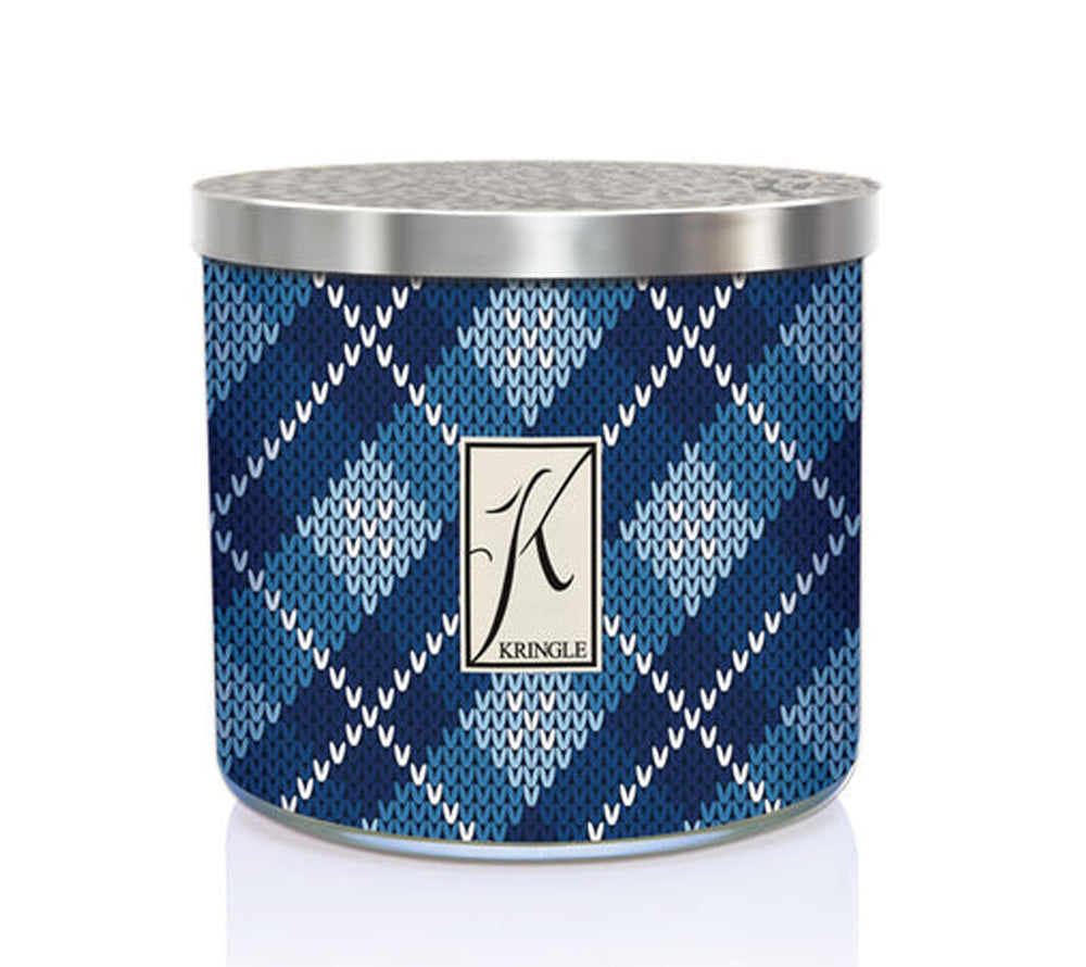 14.5oz Soy Jar Bavarian Christmas von Kringle Candle kaufen | Duft: Frisch, fruchtig, Wäsche, Zitrus, Frost | Brenndauer: 45 Stunden