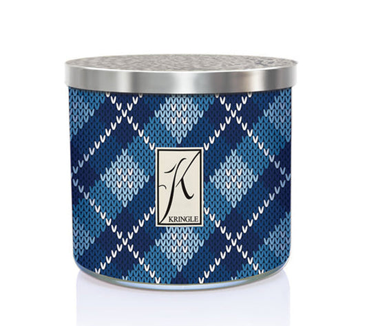 14.5oz Soy Jar Bavarian Christmas von Kringle Candle kaufen | Duft: Frisch, fruchtig, Wäsche, Zitrus, Frost | Brenndauer: 45 Stunden