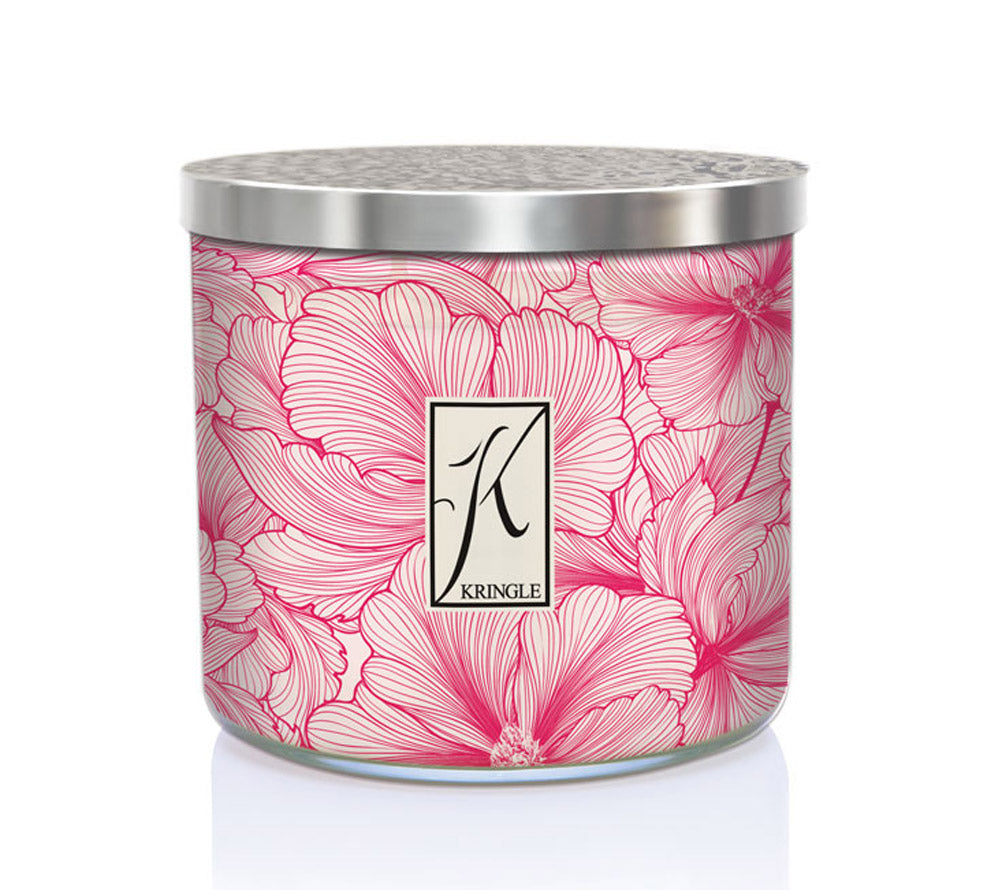 14.5oz Soy Jar Botanicals von Kringle Candle kaufen | Duft: Blumig, Morgentau, Rosenwasser, Orangenblüte | Brenndauer: 45 Stunden