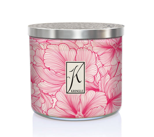 14.5oz Soy Jar Botanicals von Kringle Candle kaufen | Duft: Blumig, Morgentau, Rosenwasser, Orangenblüte | Brenndauer: 45 Stunden