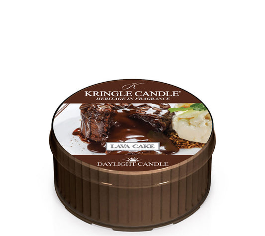 Kringle Daylight Lava Cake von Kringle Candle kaufen | Duft: Schokoladig, süß, cremig, intensiv | Brenndauer: 12 Stunden
