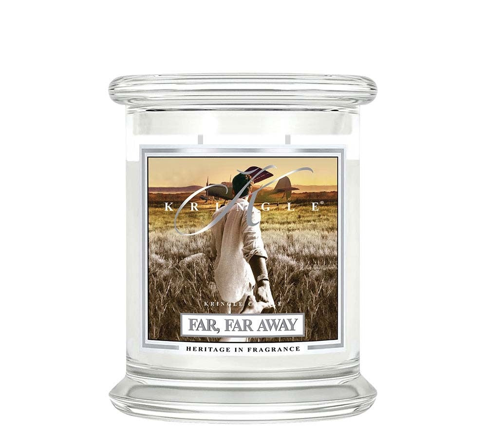 Kringle Jar Medium Far Far Away von Kringle Candle kaufen | Duft: Erdig, komplex, belebend, verführerisch, einladend | Brenndauer: 75 Stunden