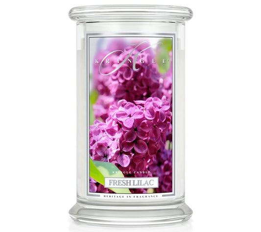 Kringle Jar Large Fresh Lilac von Kringle Candle kaufen | Duft: Fruchtig, blumig, holzig, herb, süß | Brenndauer: 100 Stunden