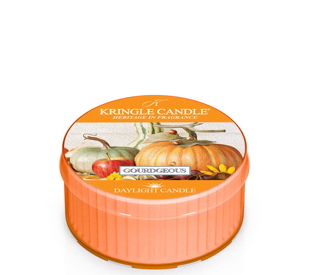 Kringle Daylight Gourdgeous von Kringle Candle kaufen | Duft: Zimtig, süß, Vanille, Zirus | Brenndauer: 12 Stunden