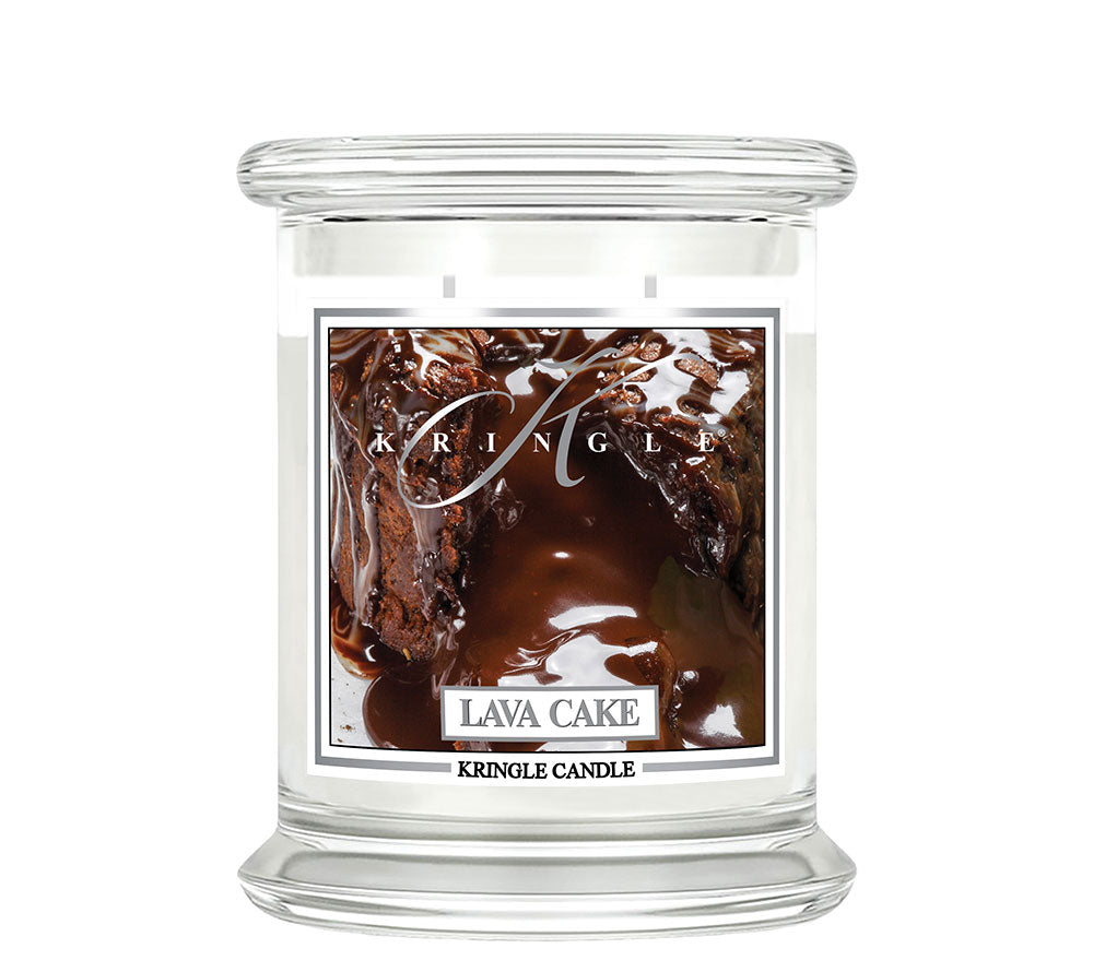 Kringle Jar Medium Lava Cake von Kringle Candle kaufen | Duft: Schokoladig, süß, cremig, intensiv | Brenndauer: 75 Stunden