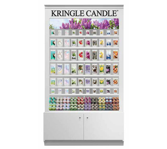 Kringle Candle Hutch 4 foot White von Kringle Candle kaufen | Verkaufsregal Kringle Candle | 1,22 m Breit