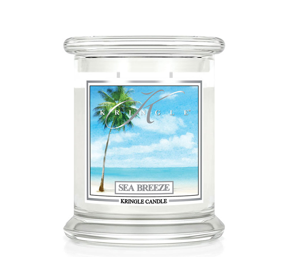 Kringle Jar Medium Sea Breeze von Kringle Candle kaufen | Duft: Frisch, fruchtig, Kokos, Amber | Brenndauer: 75 Stunden