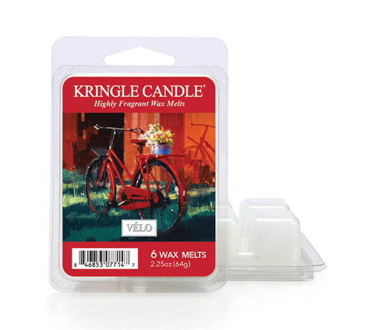 Kringle Wax Melts 6 pcs Velo von Kringle Candle kaufen | Duft: Blumig, Frisch, Maskulin, Sandelholz | Mehrmals schmelzbar