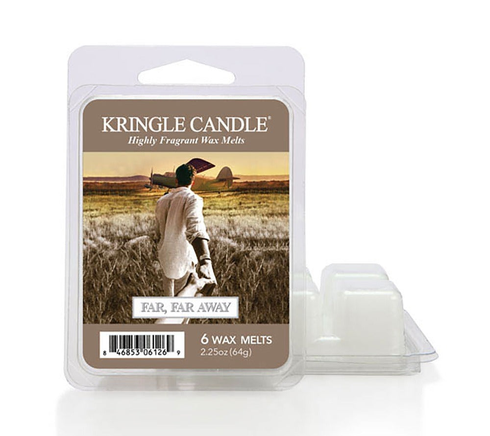 Kringle Wax Melts 6 pcs Far Far Away von Kringle Candle kaufen | Duft: erdig, herb-süß, zitrus, belebend, verführerisch | Mehrmals schmelzbar