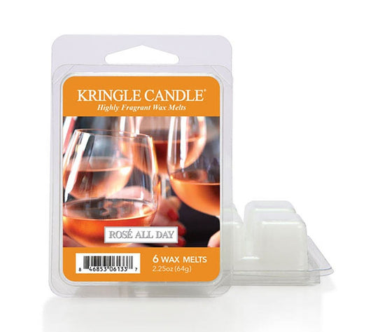 Kringle Wax Melts 6 pcs Rose All Day von Kringle Candle kaufen | Duft: blumig, spritzig, elegant, erfrischend, luxuriös | Mehrmals schmelzbar