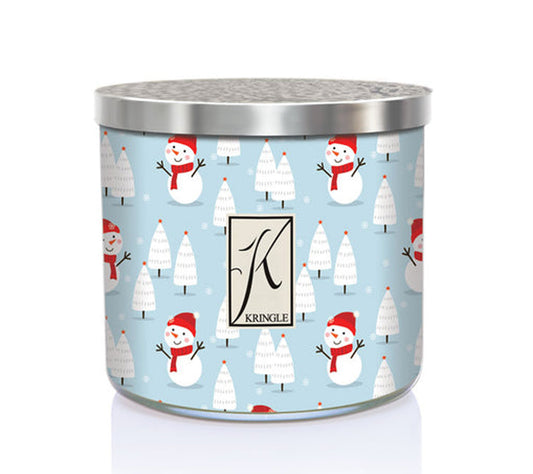 14.5oz Soy Jar Winter Wonder von Kringle Candle kaufen | Duft: Frisch, Tanne, Immergrün, Grapefruit | Brenndauer: 45 Stunden