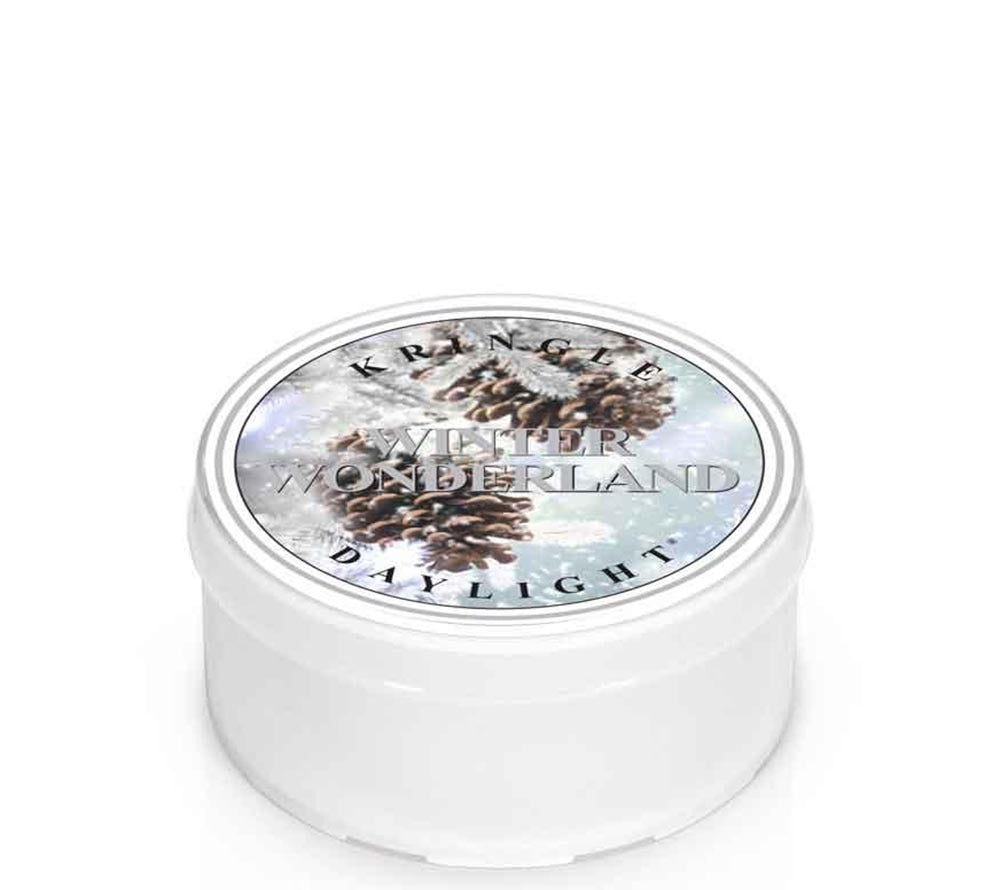 Kringle Daylight Winter Wonderland von Kringle Candle kaufen | Duft: Winterbeeren, Johannisbeeren, Balsam-Tannen | Brenndauer: 12 Stunden