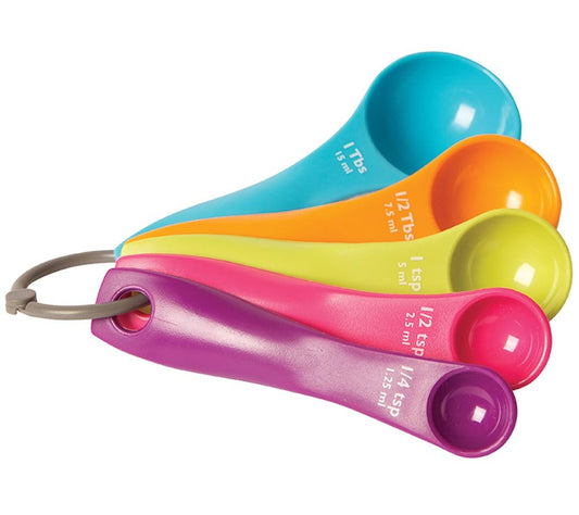Measuring Spoons Set 5 Pcs von Fox Run USA kaufen | Praktisch und genau | Ideal zum Backen