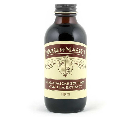 Madagascar Bourbon Vanilla 118 ml von Nielsen-Massey kaufen | Cremig, süß, samtig | Ideal für Kuchen, Desserts oder zum Backen