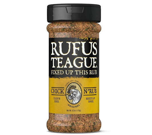 Chick N' Rub 6.0 oz. von Rufus Teague kaufen | Frisch und zitrusartig mit kräuterigen Noten | Ideal zu Hähnchen und Gemüsegerichten