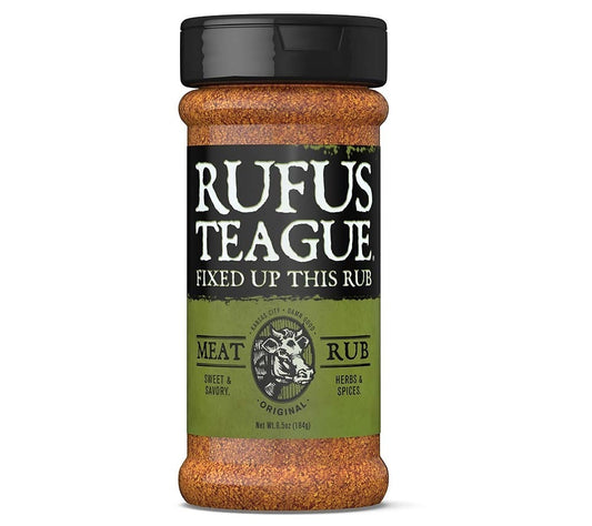 Meat Rub Original 6.5 oz. von Rufus Teague kaufen | Würzig mit einem Hauch von Rauch | Ideal zu Rind, Schwein und Geflügel