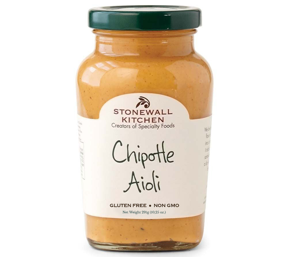 Chipotle Aioli von Stonewall Kitchen kaufen | Rauchige, würzige Nuancen | Ideal für Fleisch, Shrimps, Sandwiches und als Dip