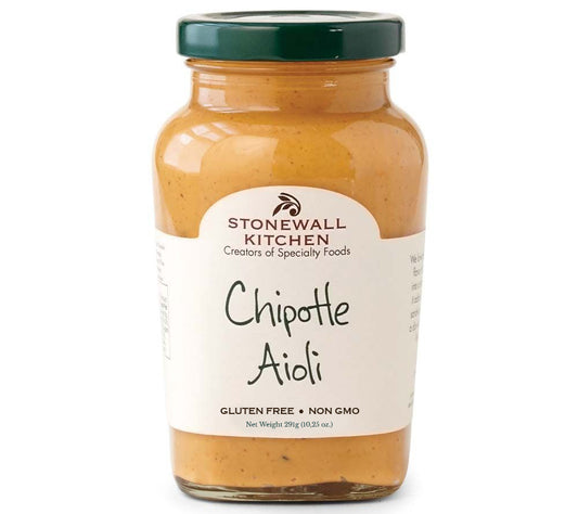 Chipotle Aioli von Stonewall Kitchen kaufen | Rauchige, würzige Nuancen | Ideal für Fleisch, Shrimps, Sandwiches und als Dip